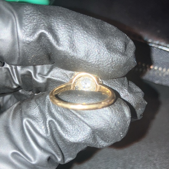 Vintage mine cut diamond ring - Picture 5 of 5